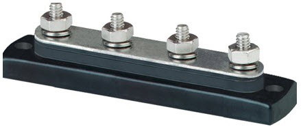 MiniBus, 4 x lb.10-32 Stud Terminal 2305 - Blue Sea System Battery Accessories - MarineEngine.com