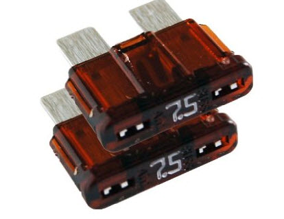 ATO® or ATC® Fuse, 7.5A, (2) 5240 - Blue Sea System Fuses and Fuse Holders - MarineEngine.com