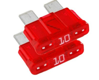 ATO® or ATC® Fuse, 10A, (2) 5241 - Blue Sea System Fuses and Fuse Holders - MarineEngine.com