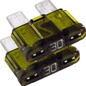 ATO® or ATC® Fuse, 30A, (2) 5245 - Blue Sea System Fuses and Fuse Holders - MarineEngine.com