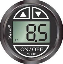 Depth Sounder w/Transom Mount Transducer 12850 - Faria Marine Instruments Gauges and Compasses - MarineEngine.com