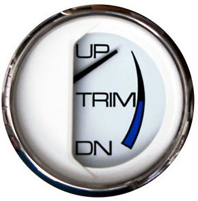 Trim, J/E, Suzuki Outboard 13809 - Faria Marine Instruments Gauges and Compasses - MarineEngine.com