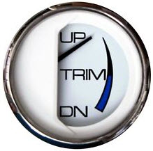 Trim, Merc., Mariner, Volvo DP, Yamaha '01 & Newer 13807 - Faria Marine Instruments Gauges and Compasses - MarineEngine.com