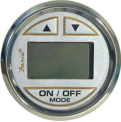 Depth Sounder w/In-Hull Mount Transducer 19151 - Faria Marine Instruments Gauges and Compasses - MarineEngine.com