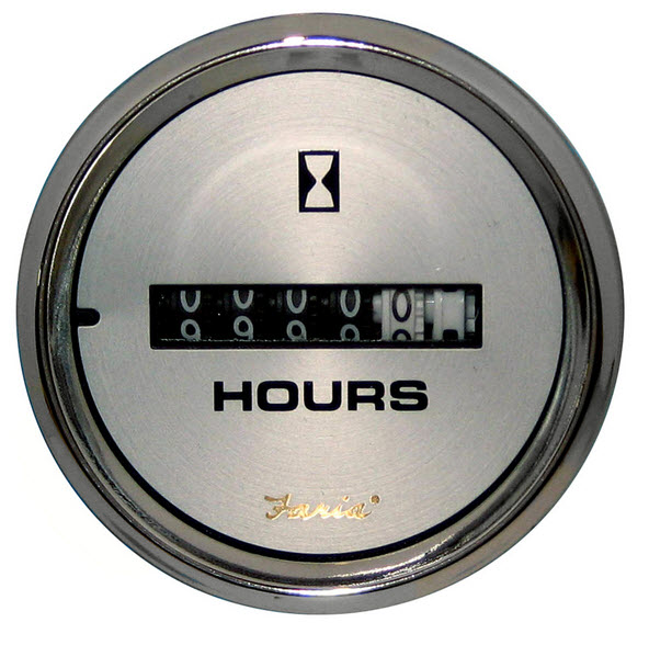 Faria Kronos 2/" Water Pressure Gauge Kit 30 PSI 19007