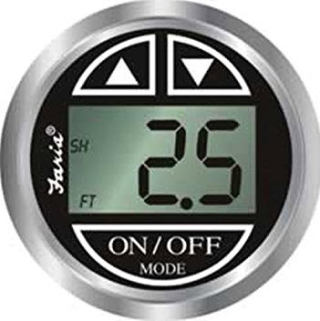 Depth Sounder w/Transom Mount Transducer 13750 - Faria Marine Instruments Gauges and Compasses - MarineEngine.com