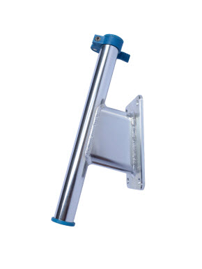 Transom Mount Bracket, 5" Setback, Clear Anodized KPS50A - Marinetech Products Trolling Brake - MarineEngine.com