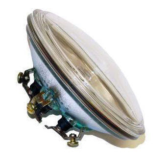 12V Bulb, F/5" Sealed Beam Light, 100,000/50,000 cp 67296-0000 - Jabsco Pumps Spotlight Parts - MarineEngine.com