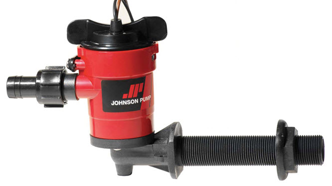 Cartridge Aerator Pump,500 GPH, 90* 38503 - Johnson Pump Of America Aerator Pumps - MarineEngine.com
