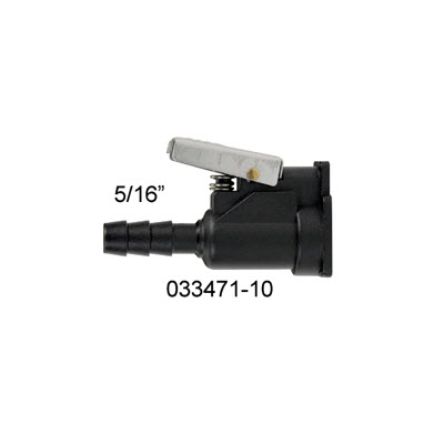 5/16" Barb Fuel Line Engine Conn., Female 033471-10 - Moeller Manufacturing Co Fuel Fittings Fills and Vents - MarineEngine.com
