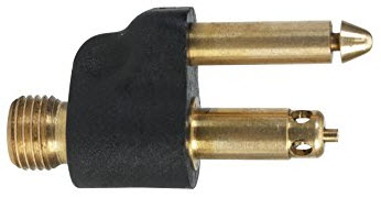 1/4 NPT Brass Tank Conn., Male, Clip Style 033477-10 - Moeller Manufacturing Co Fuel Fittings Fills and Vents - MarineEngine.com
