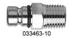 1/4 NPT Chrome Plated Brass Tank Conn., Male 033463-10 - Moeller Manufacturing Co Fuel Fittings Fills and Vents - MarineEngine.com