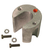 Bravo Trim Cylinder Anode Replaces Merc lb. 806190T 1 00047A - Performance Metals Trim Tabs and Stablizers - MarineEngine.com