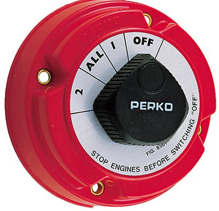 Battery Switch w/o Key Lock 8501DP - Perko Switches - MarineEngine.com