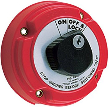 Battery Switch With Key Lock 9602DP - Perko Switches - MarineEngine.com