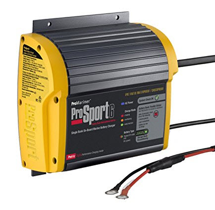 ProSport 6, 6A, 1 Bank 43006 - Professional Mariner Batteries and Battery Chargers - MarineEngine.com