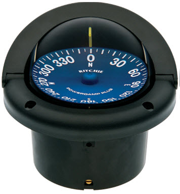 Compass, Supersport, Black SS-1002 - E S Ritchie & Son Gauges and Compasses - MarineEngine.com