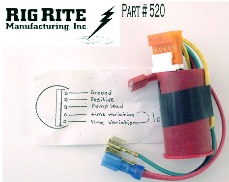 AreatorTimer Module 520 - Rig Rite Manufacturing Aerator Pumps