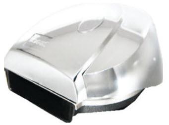 Chrome ASA Sonic Compact Horn- Single 431151-1 - SeaDog Line Horns Bells and Whistles - MarineEngine.com
