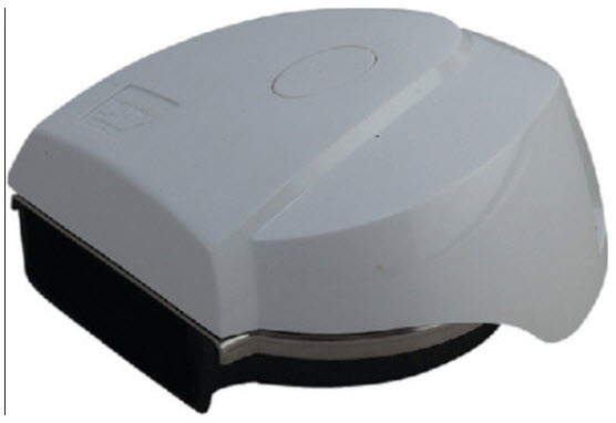 White ASA Sonic Compact Horn - Single 431152-1 - SeaDog Line Horns Bells and Whistles - MarineEngine.com