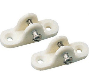 Deck Hinge,Wht,13/16"W,2-7/16"L,3/16"P 273201-1 - SeaDog Line Bimini Top Hardware - MarineEngine.com