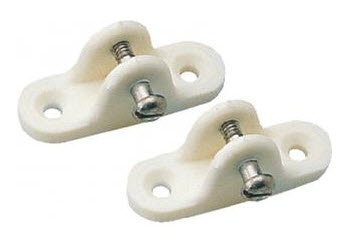 Deck Hinge,Wht,13/16"W,2-3/8"L,3/16"P 273206-1 - SeaDog Line Bimini Top Hardware - MarineEngine.com