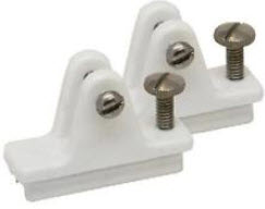 Hinge/Slide/Lock .85,Wht,7/8"W,2-7/16"L,3/16"P 273286-1 - SeaDog Line Bimini Top Hardware - MarineEngine.com