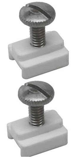 Track/Slide/Lock .85,Wht,11/16"W,13/16"L 273296-1 - SeaDog Line Bimini Top Hardware - MarineEngine.com