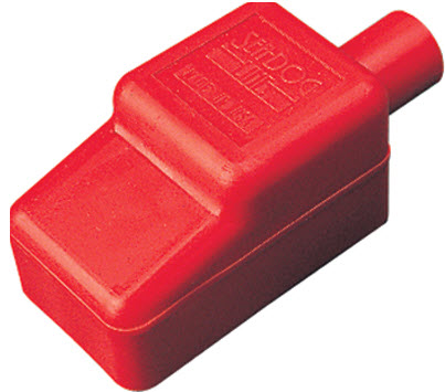 Battery Terminal Covers, 5/8", Red, Bulk 415116 - SeaDog Line Battery Accessories - MarineEngine.com