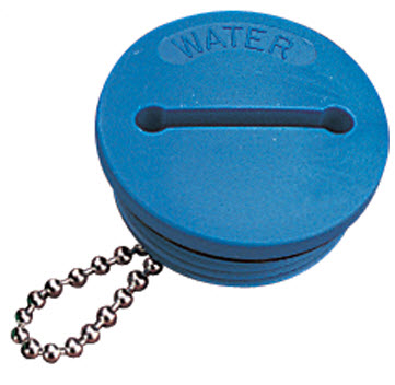Deck Fill Cap, Water, Blue 357017-1 - SeaDog Line Fuel Fittings Fills and Vents - MarineEngine.com