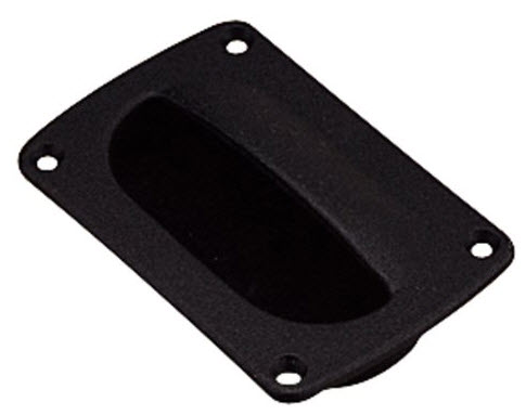 Flush Pull, Black,Large 227320-1 - SeaDog Line Deck Cabin Hardware - MarineEngine.com