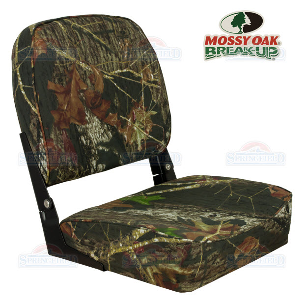 Folding Chair, Mossy Oak Break-Up 1040626 - Springfield Marine Fishing Seats - MarineEngine.com