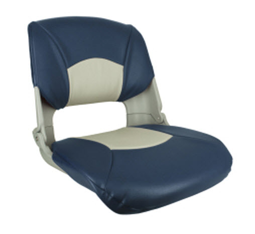 Skipper Folding Chair, Blue/Gray 1061019 - Springfield Marine Fishing Seats - MarineEngine.com