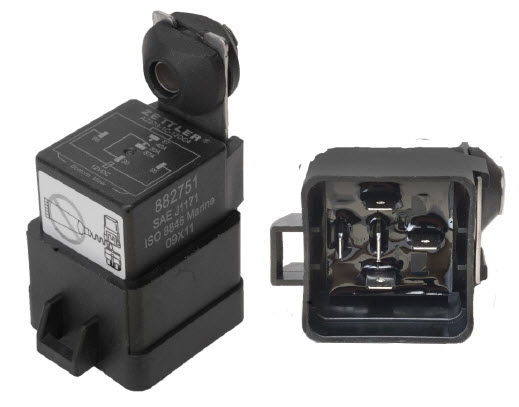 Replacement Relay for Hydraulic Jack Plates DK3010 - SeaStar Solutions Teleflex Marine Jack Plates and Transom Wedges - MarineEngine.com