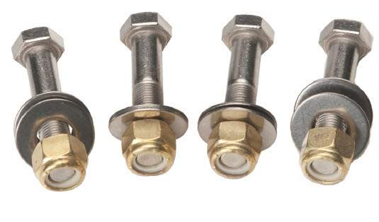 SS Jack Plate Mounting Bolt Kit, 2-1/2", (4pk) DK6125 - SeaStar Solutions Teleflex Marine Jack Plates and Transom Wedges - MarineEngine.com