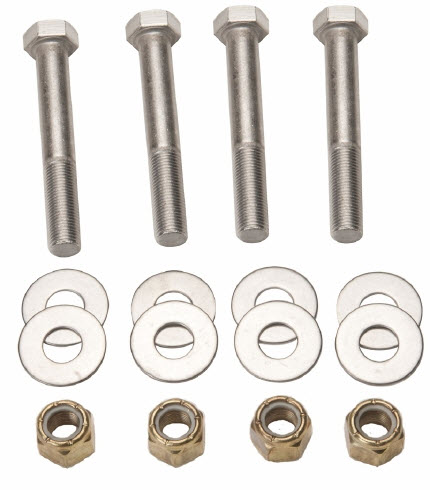 SS Jack Plate Mounting Bolt Kit, 3-1/2", (4pk) DK6135 - SeaStar Solutions Teleflex Marine Jack Plates and Transom Wedges - MarineEngine.com