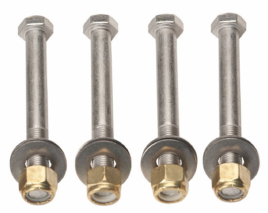 SS Jack Plate Mounting Bolt Kit, 4-1/2", (4pk) DK6145 - SeaStar Solutions Teleflex Marine Jack Plates and Transom Wedges - MarineEngine.com