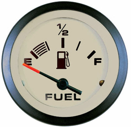 Fuel Gauge, Sender Required 59707P - SeaStar Solutions Teleflex Marine Gauges and Compasses - MarineEngine.com