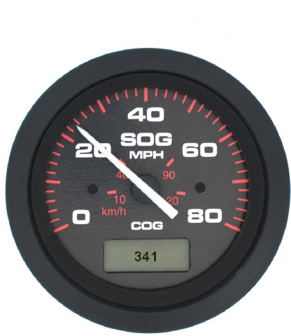 GPS Speedometer, 80MPH 781-579-080P - SeaStar Solutions Teleflex Marine Gauges and Compasses - MarineEngine.com