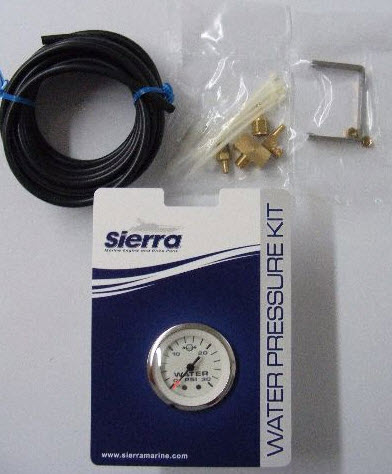 Water Pressure Kit, O/B, 30 PSI 65507P - SeaStar Solutions Teleflex Marine Gauges and Compasses - MarineEngine.com