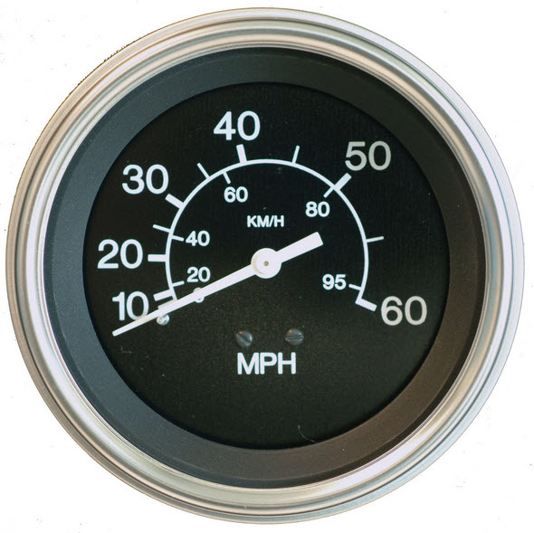 Speedometer, 60MPH 80514P - SeaStar Solutions Teleflex Marine Gauges and Compasses - MarineEngine.com