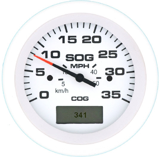 GPS Speedometer, 35MPH 781-683-035P - SeaStar Solutions Teleflex Marine Gauges and Compasses - MarineEngine.com