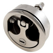 Compression Handle, Locking, 3" S-236C - Whitecap Deck Cabin Hardware - MarineEngine.com