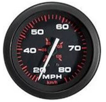 Speedometer, 80MPH 57899P - SeaStar Solutions Teleflex Marine Gauges and Compasses - MarineEngine.com