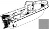 V-HULL CENTER CONSOLE FISHING BOAT STYLED-TO-FIT BOAT COVER (Carver Industries)