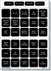 SQUARE FORMAT LABELS