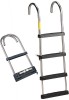 STAINLESS STEEL TELESCOPING PONTOON LADDER (Garelick Manufacturing)