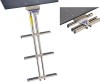UNDER PLATFORM TELESCOPING STAINLESS STEEL DIVE LADDER (Garelick Manufacturing)