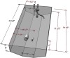 RDS 18 GALLON BELOW DECK ALUMINUM FUEL TANK (RDS Manufacturing)