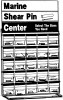 S & J COMPLETE MERCHANDISER SHEAR PIN DISPLAY (S & J Products Ltd)